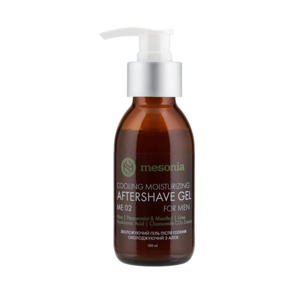 Mesonia Cooling Moisturizing Aftershave Gel Увлажняющий и успокаивающий охлаждающий гель после бритья