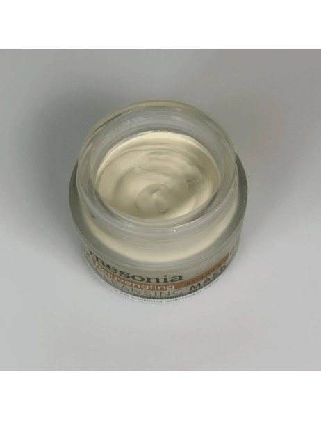 Mesonia Detoxifying Rejuvenating Deep Cleansing Mask with Green Tea Vitamins A and E Детокс восстанавливающая маска для глубокого очищения питания и лифтинга с зеленым чаем витаминами A и E
