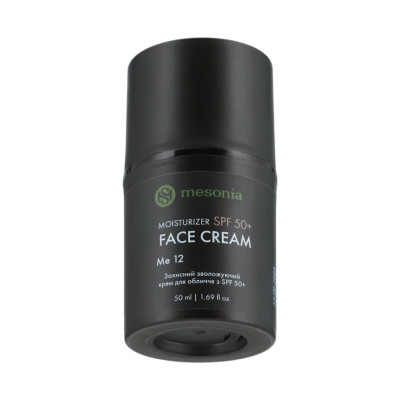 Mesonia Face Moisturiser SPF 50+ for Man Крем для обличчя для чоловіків