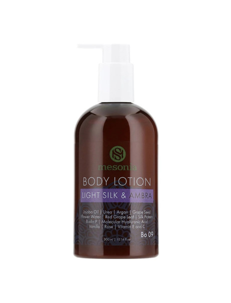 Mesonia Body Lotion Light Silk & Ambra Лосьйон для тіла Легкий шовк та Амбра