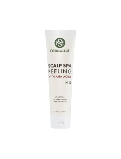 Mesonia Scalp SPA Peeling with AHA Acids Кремовий СПА-пілінг для шкіри голови з AHA-кислотами