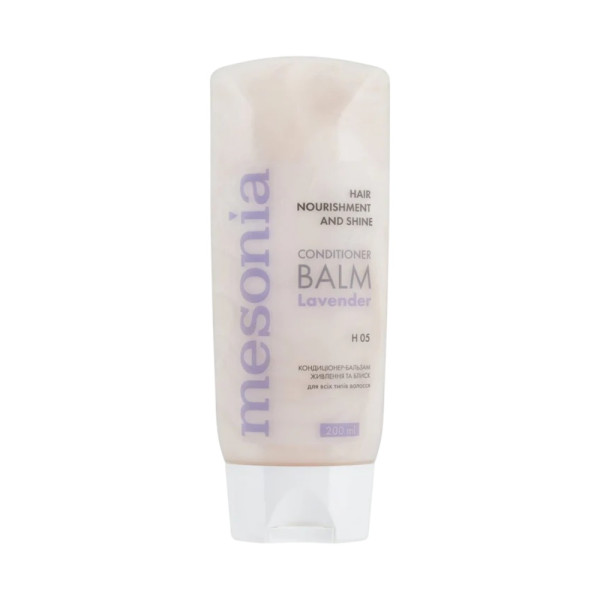 Mesonia Conditioner Balm Lavender Hair Nourishment and Shine Професійний кондиціонер-бальзам для волосся Активне живлення та Блиск з Лавандою