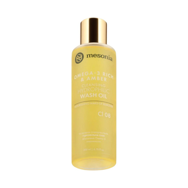 Mesonia Nourishing Hydrophilic Oil Omega-3 Поживна гідрофільна олійка Омега-3 з вітамінами та екстрактами