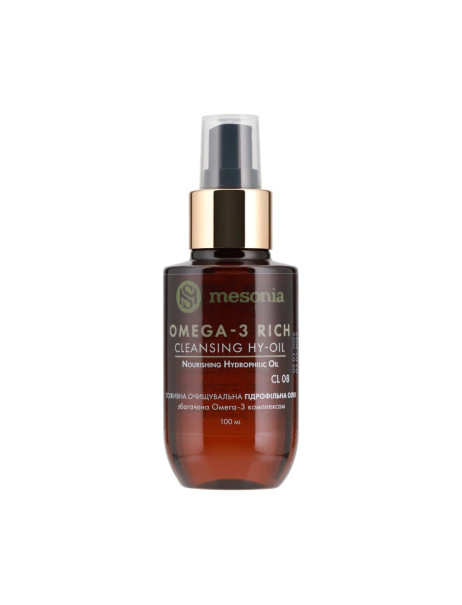 Mesonia Nourishing Hydrophilic Oil Omega-3 Питательное гидрофильное масло Омега-3 с витаминами и экстрактами
