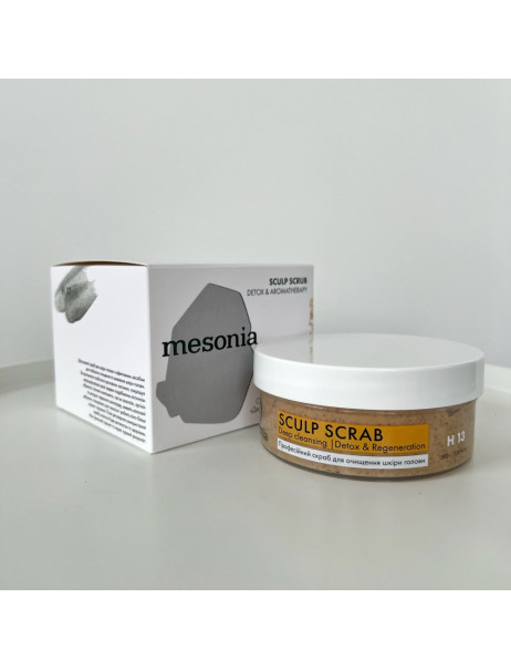 Mesonia Scalp Scrub Detox & Aromatherapy Скраб для шкіри голови Детокс та ароматерапія