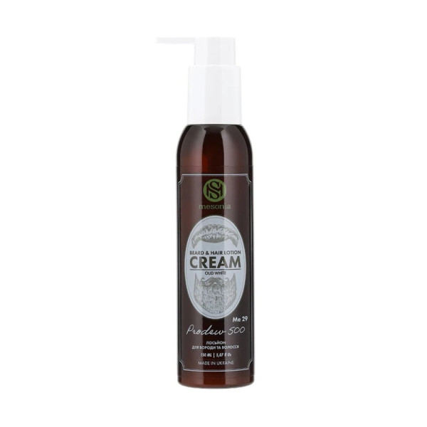 Mesonia Beard & Hair Lotion Cream Oud White Крем-лосьйон для бороди