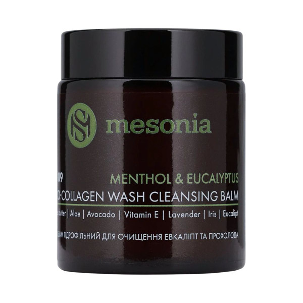 Mesonia Cooling Hydrophilic Cleansing Balm with Menthol & Eucalyptus Охолоджуючий гідрофільний бальзам для вмивання з евкаліптом