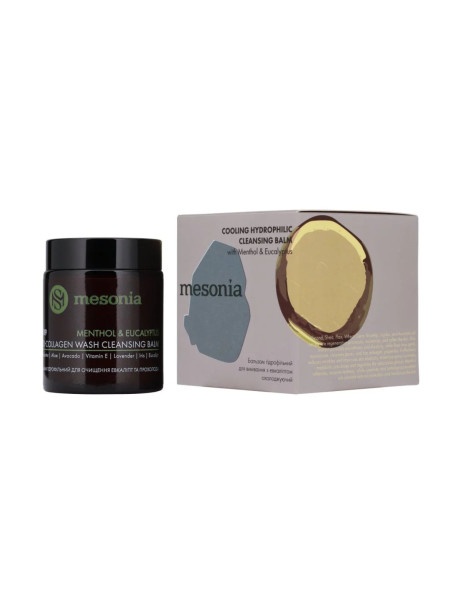 Mesonia Cooling Hydrophilic Cleansing Balm with Menthol & Eucalyptus Охлаждающий гидрофильный бальзам для умывания с эвкалиптом