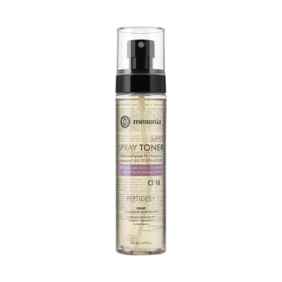 Mesonia Moisturizing Spray Toner Embryo Plus with Ginseng and Peptides Зволожуючий тонер-спрей Ембріо Плюс з женьшенем та пептидами