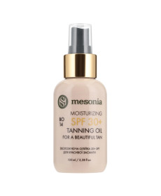 Mesonia Moisturizing Tanning Oil For A Beautiful Tan SPF 30+ Зволожувальна Олійка для засмаги - Написати відгук