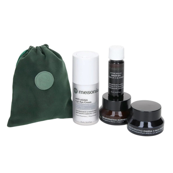 Mesonia Professional Skincare Set 05 mini with Omegacomplex for Dry and Sensitive Skin Набор 05 мини с Omegacomplex для сухой и чувствительной кожи