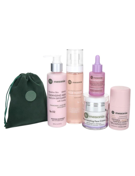 Mesonia Professional Skincare Set 06 with Collagen & Beta-Glucan for Sensitive and Dry Skin Набор 06 с коллагеном и бета-глюканом для чувствительной и сухой кожи