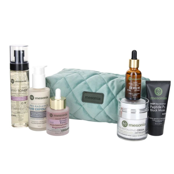 Mesonia Professional Skincare Set 07 Anti-aging with Peptide Complex & DMAE Набор 07 Anti-age с комплексом пептидов и DMAE