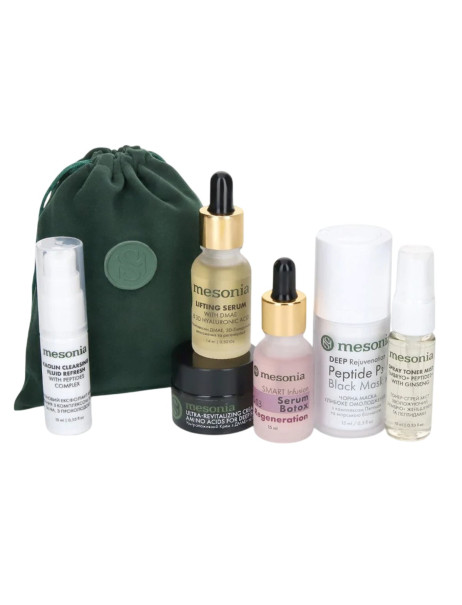 Mesonia Professional Skincare Set 07 mini Anti-aging with Peptide Complex & DMAE Набор 07 мини Anti-age с комплексом пептидов и DMAE