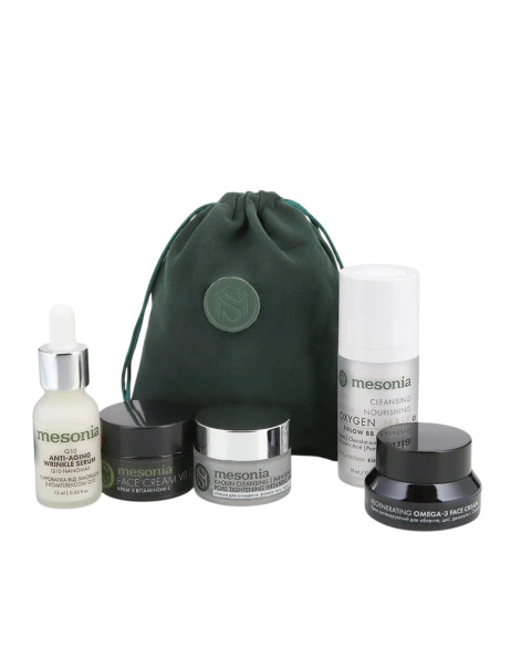 Mesonia Professional Skincare Set 08 mini for Skin Brightening & Radiance 