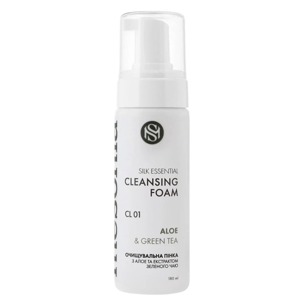 Mesonia Cleansing Foam With Aloe&Green Tea & Hyaluronic Acids Очищувальна мус-пінка з алое, зеленим чаєм та гіалуроновою кислотою