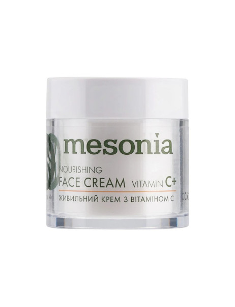 Mesonia Nourishing Face Cream with Vitamin C+ Поживний денний крем з вітаміном С для рівного тону та сяйва шкіри