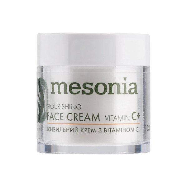 Mesonia Nourishing Face Cream with Vitamin C+ Поживний денний крем з вітаміном С для рівного тону та сяйва шкіри