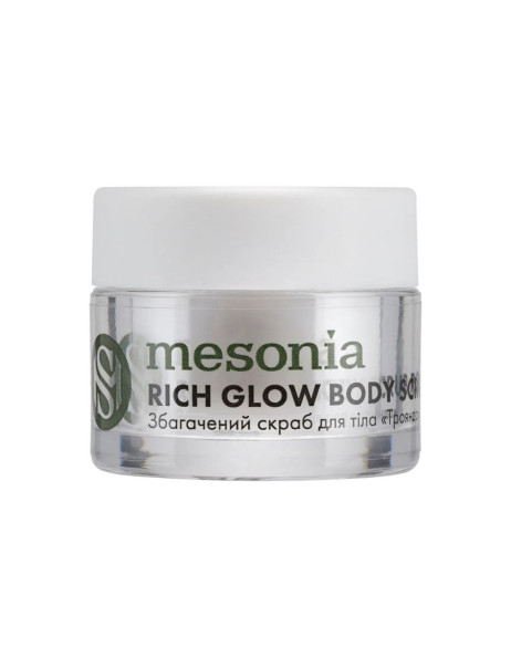 Mesonia Rich Glow Body Scrub In the Embrace of Roses Збагачений cкраб для тіла «У трояндовому полоні»