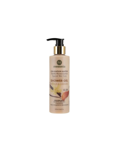 Mesonia Shower Gel Vanilla & Caramel Гель для душу Ваніль та карамель