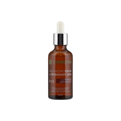 Mesonia Multi-Active Serum for Problematic Skin with Tomato Seed Extract Peptide+ Мультиактивна сироватка для проблемної шкіри