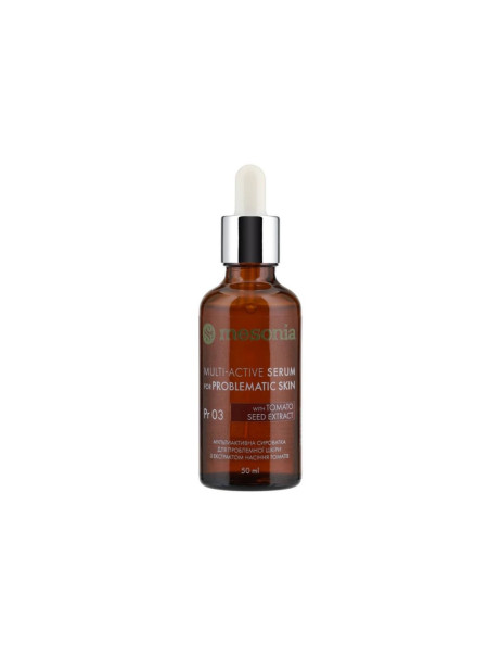 Mesonia Multi-Active Serum for Problematic Skin with Tomato Seed Extract Peptide+ Мультиактивна сироватка для проблемної шкіри