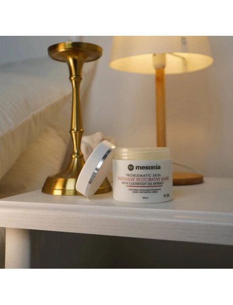 Mesonia Intensive Restorative Mask for Problematic Skin with Coltsfoot Oil Extract Інтенсивна відновлювальна маска з екстрактом череди