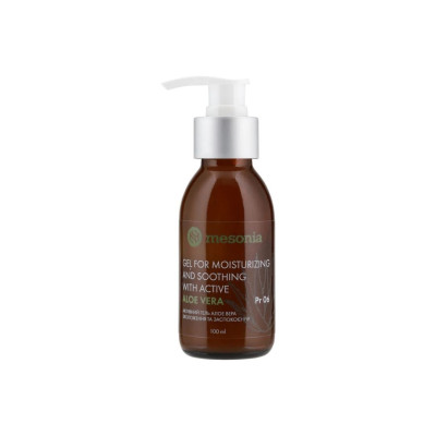 Mesonia Gel for Moisturizing and Soothing with Active Aloe Vera Pep 5H PRO-L & HА Гель алoе вера з гідролатами алое та м'яти