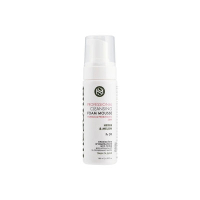 Mesonia Cleansing Foam With Herbs & Melon Niacinamide Pro Очищувальна мус-пінка Диня & трави з ніацинамідами