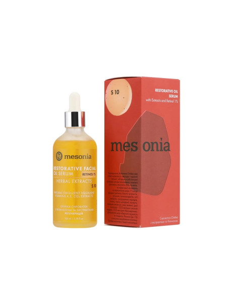 Mesonia Restorative Oil Serum with Extracts and Retinol 1% Збагачена сироватка-олійка з екстрактами та ретинолом 1%