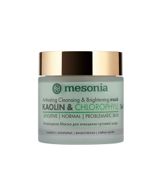 Mesonia Activating Cleansing and Brightening Mask for Normal and Problematic Skin with Kaolin & Chlorophyll Активизирующая маска для очищения и осветления - Написать отзыв