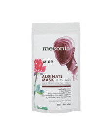 Mesonia Alginate Mask Royal Rose Альгинатная маска Королевская роза с лепестками цветов и розовой глиной - Написать отзыв