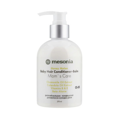 Mesonia Baby Hair Conditioner Sweet Melon Дитячий бальзам-кондиціонер для волосся Солодка диня