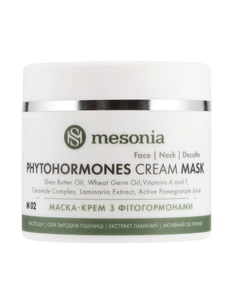 Mesonia Face and Neck Mask Cream With Phytohormones Крем-маска з фітогормонами