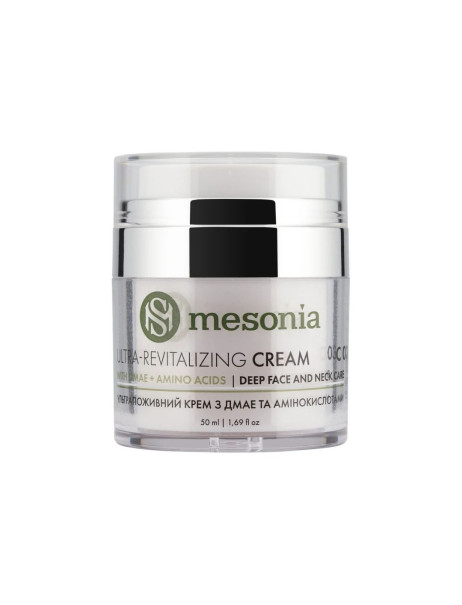 Mesonia Ultra-Revitalizing Cream with DMAE + Amino Acids for Deep Face and Neck Care Крем для активного живлення шкіри