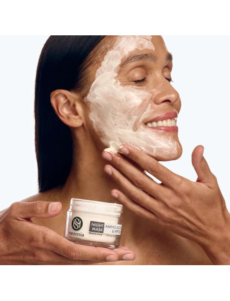 Mesonia Night Mask Amino Acids&Peptide Маска ночная с японским комплексом пептидов и активным виноградным соком