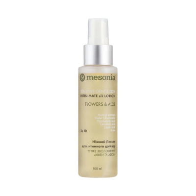 Mesonia Intimate Care Lotion, Gentle Hydration Flowers and Aloe Лосьйон для інтимного догляду Квіти та алое з пептидами