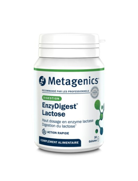 Metagenics EnzyDigest Lactose 30 C Дієтична добавка ЕнзіДайджест Лактоза № 30