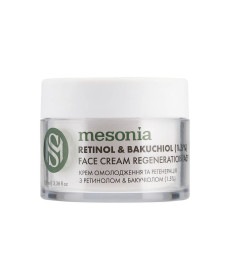 Mesonia Retinоl & Bakuchiol (1.5%) Face Cream Крем омоложения и регенерации с ретинолом и бакучиолом (1,5%) активного действия 35+ - Написать отзыв