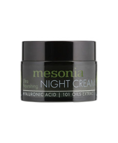 Mesonia Ultra-Nourishing Night Cream with Hyaluronic Acid and 101 Herbal Oil Extracts Ультрапоживний нічний крем з гіалуроновою кислотою та екстрактами трав - Написати відгук