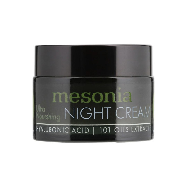Mesonia Ultra-Nourishing Night Cream with Hyaluronic Acid and 101 Herbal Oil Extracts Ультрапоживний нічний крем з гіалуроновою кислотою та екстрактами трав