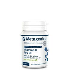 Metagenics Vitamine D 400 IU Junior Вітамін Д 400 МО Джуніор 120 табл. - Написати відгук