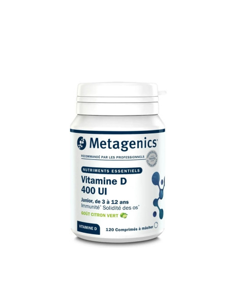 Metagenics Vitamine D 400 IU Junior Вітамін Д 400 МО Джуніор 120 табл.