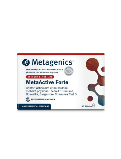 Metagenics MetaActive Forte 30 C, 60 C Диетическая добавка МетаАктив Форте № 30, № 60