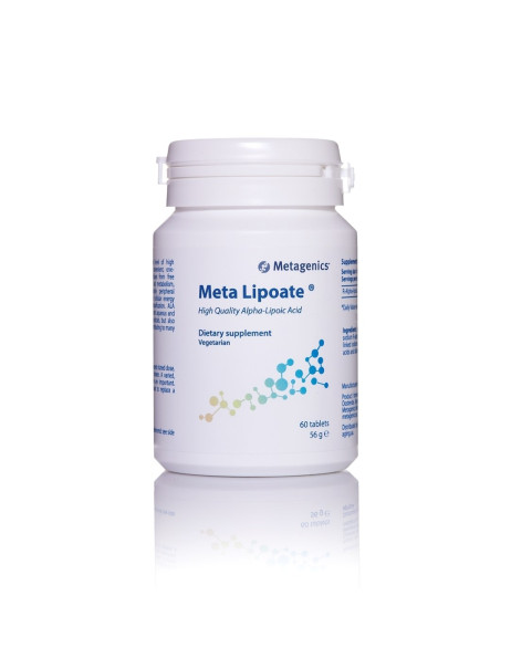 Metagenics Meta Lipoate 60 T Дієтична добавка Мета Ліпоат № 60