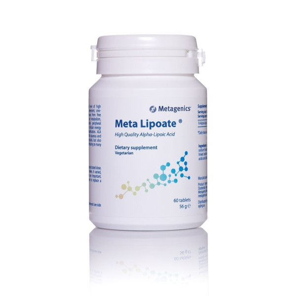 Metagenics Meta Lipoate 60 T Дієтична добавка Мета Ліпоат № 60