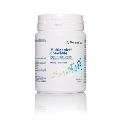 Metagenics Multigenics Chewable 90 T Дієтична добавка Мультидженікс Чевабл № 90