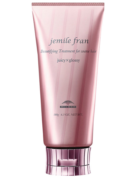 Milbon Jemile Fran Treatment Juicy+Glossy Бальзам-кондиціонер для інтенсивного зволоження та створення глянцевого волосся