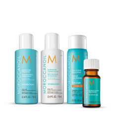 Moroccanoil Набір Must-Haves Kit (shm / 7ml + cond / 7ml + hair / oil / 1ml + spray / 75ml) - Написати відгук