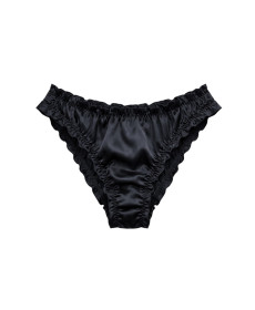 MOLODO Silk Slip-Panties Air Black Шелковые слипы, черные - Написать отзыв
